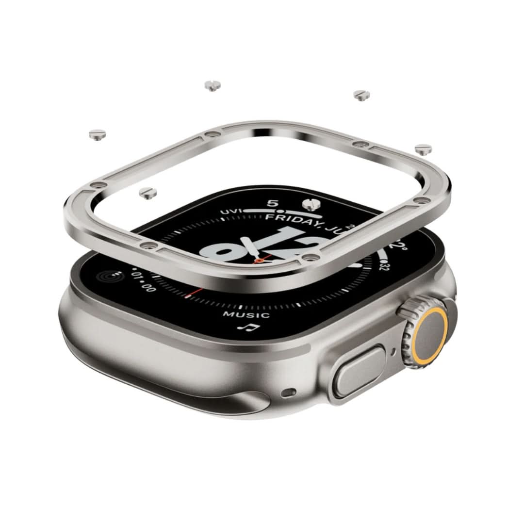 Edge Guard Steel - RVS Bumper voor Apple Watch Ultra