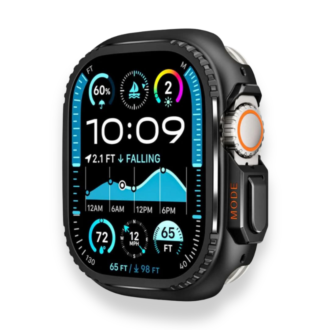 Titan Shield - Metalen case voor Apple Watch